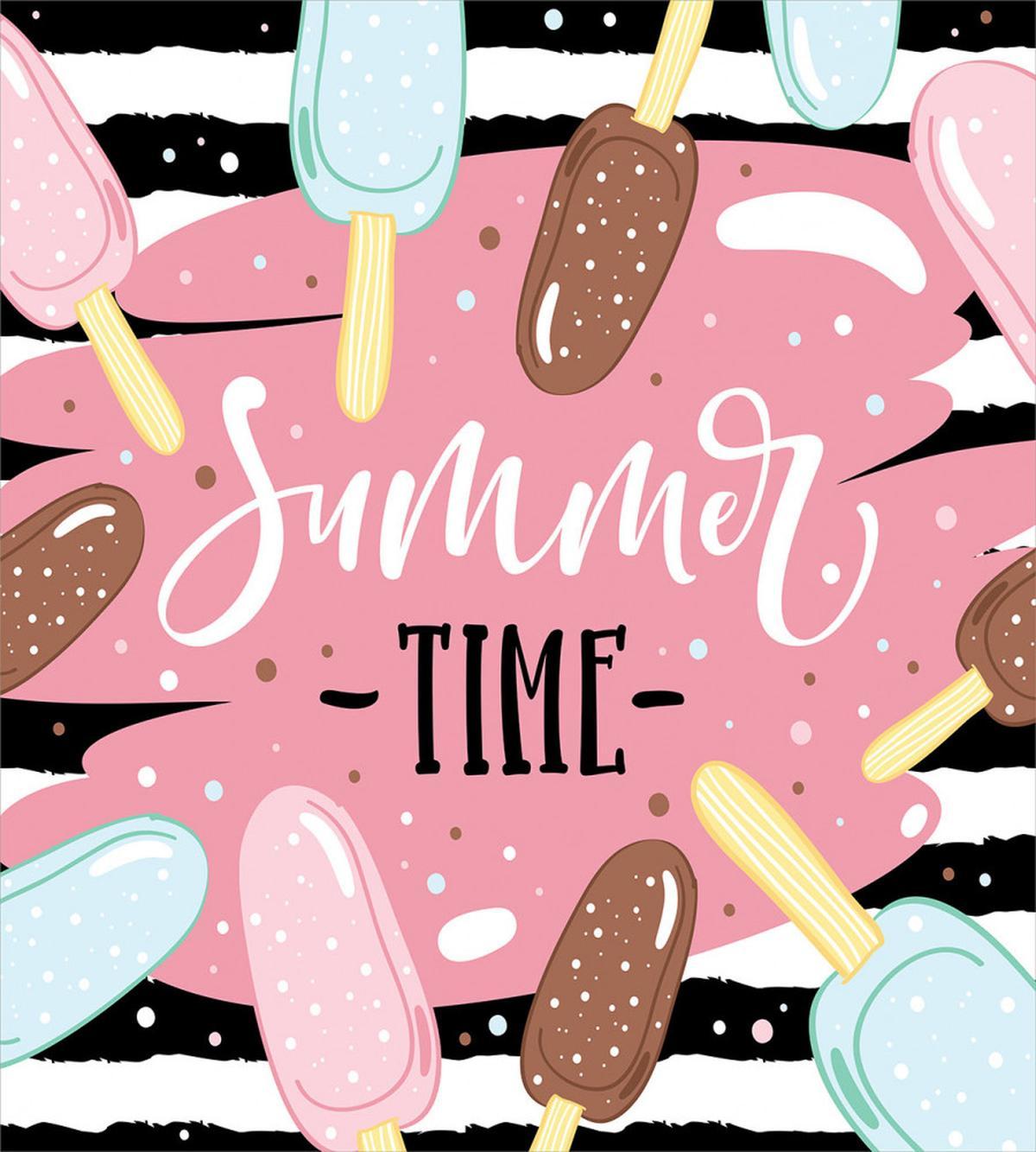 Summer Time Ice Cream Sticks — Pattern