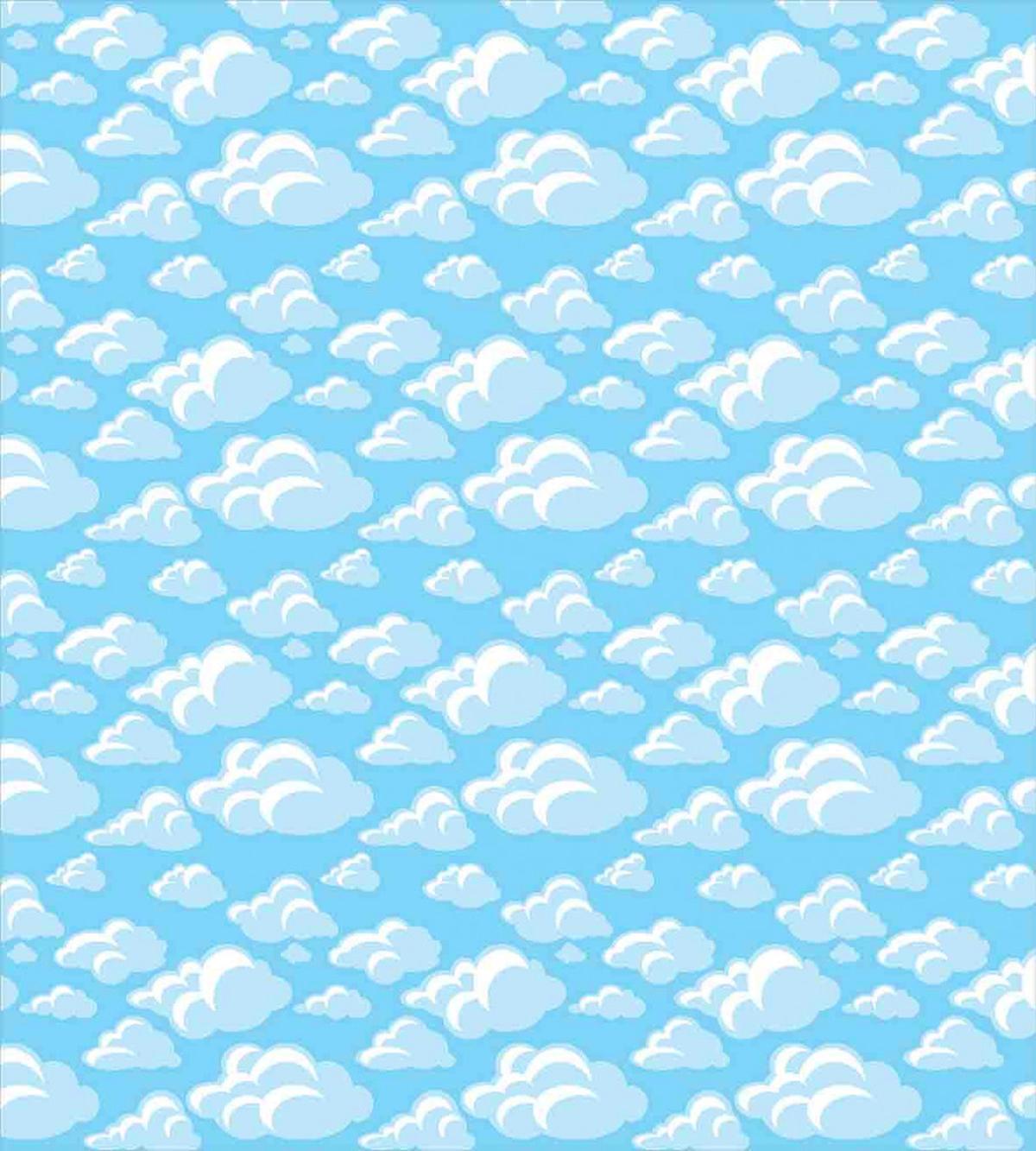 Floating Bubbly Clouds — Pattern