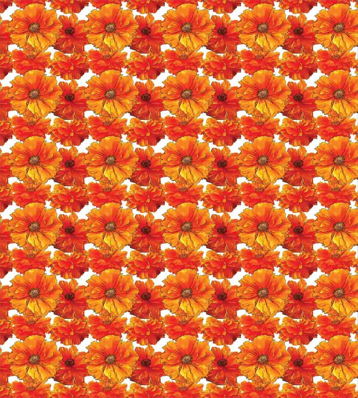 Hand Paint Style Blossoms — Pattern
