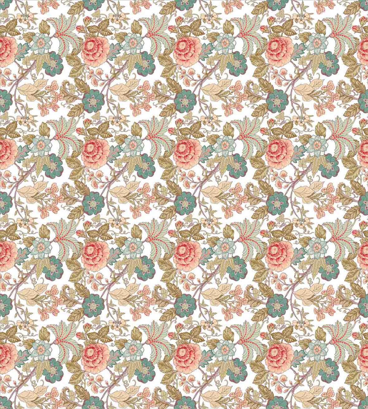 Pastel Vintage Flora Petals — Pattern