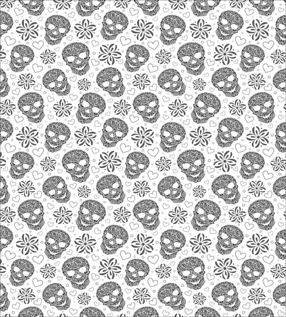 Abstract Skulls — Pattern