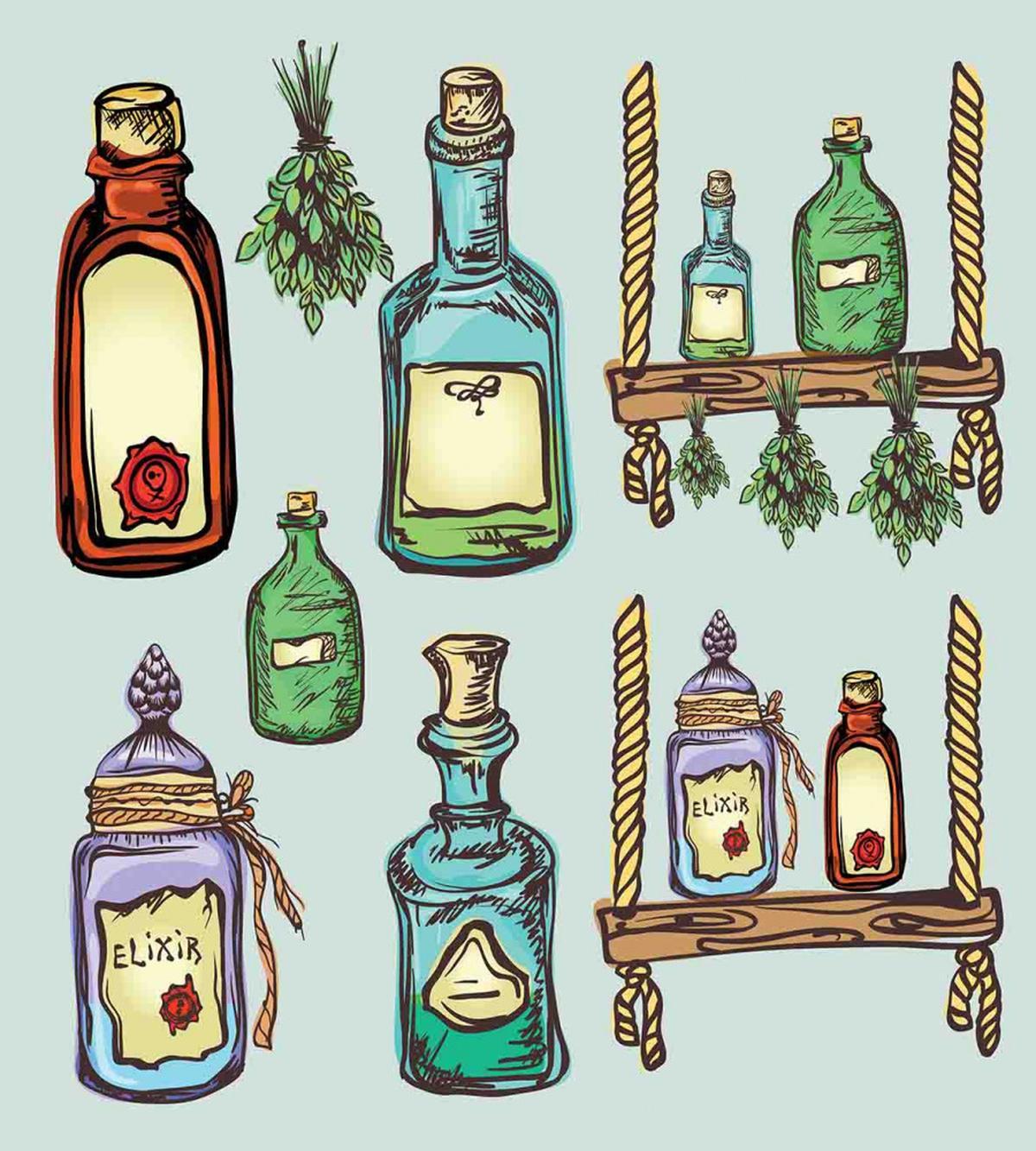 Alchemy Magic Elixir — Pattern