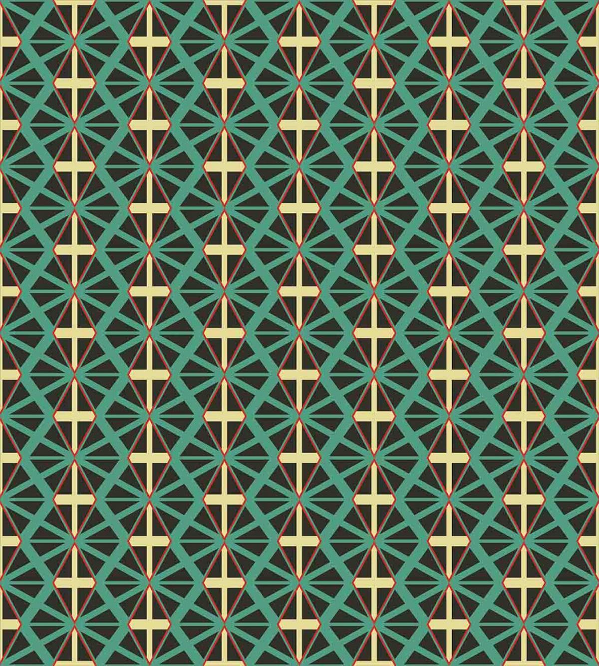 Crossed Mosaic — Pattern