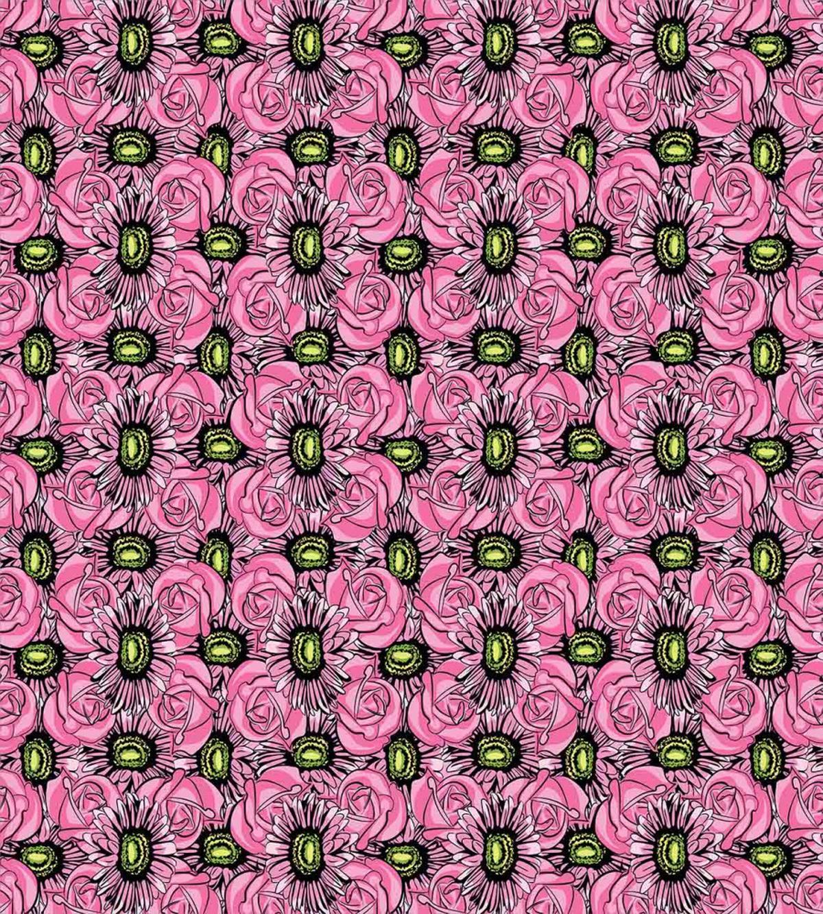 Roses and Gerbera — Pattern
