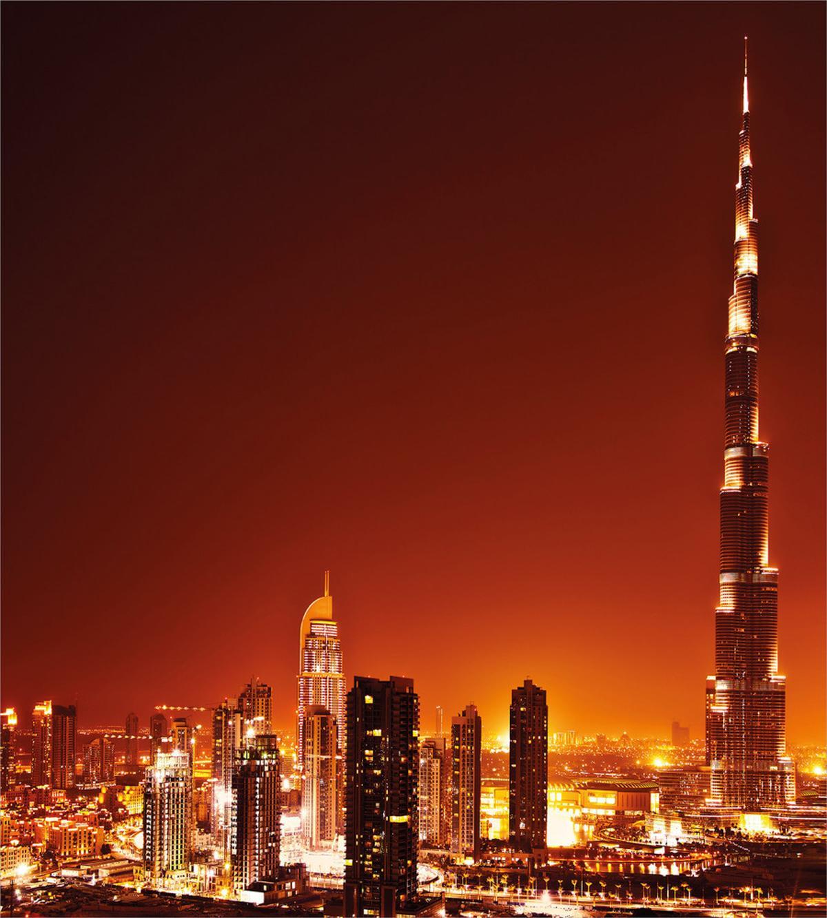 East Dubai Landscape — Pattern