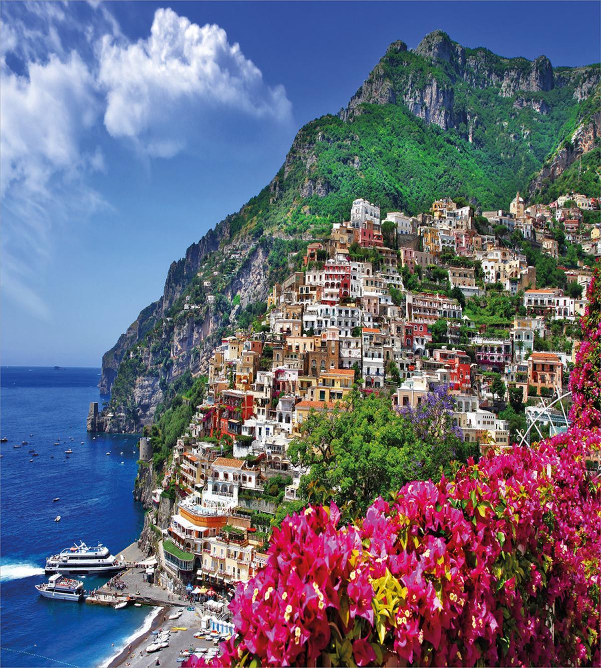 Positano Amalfi Naples — Pattern