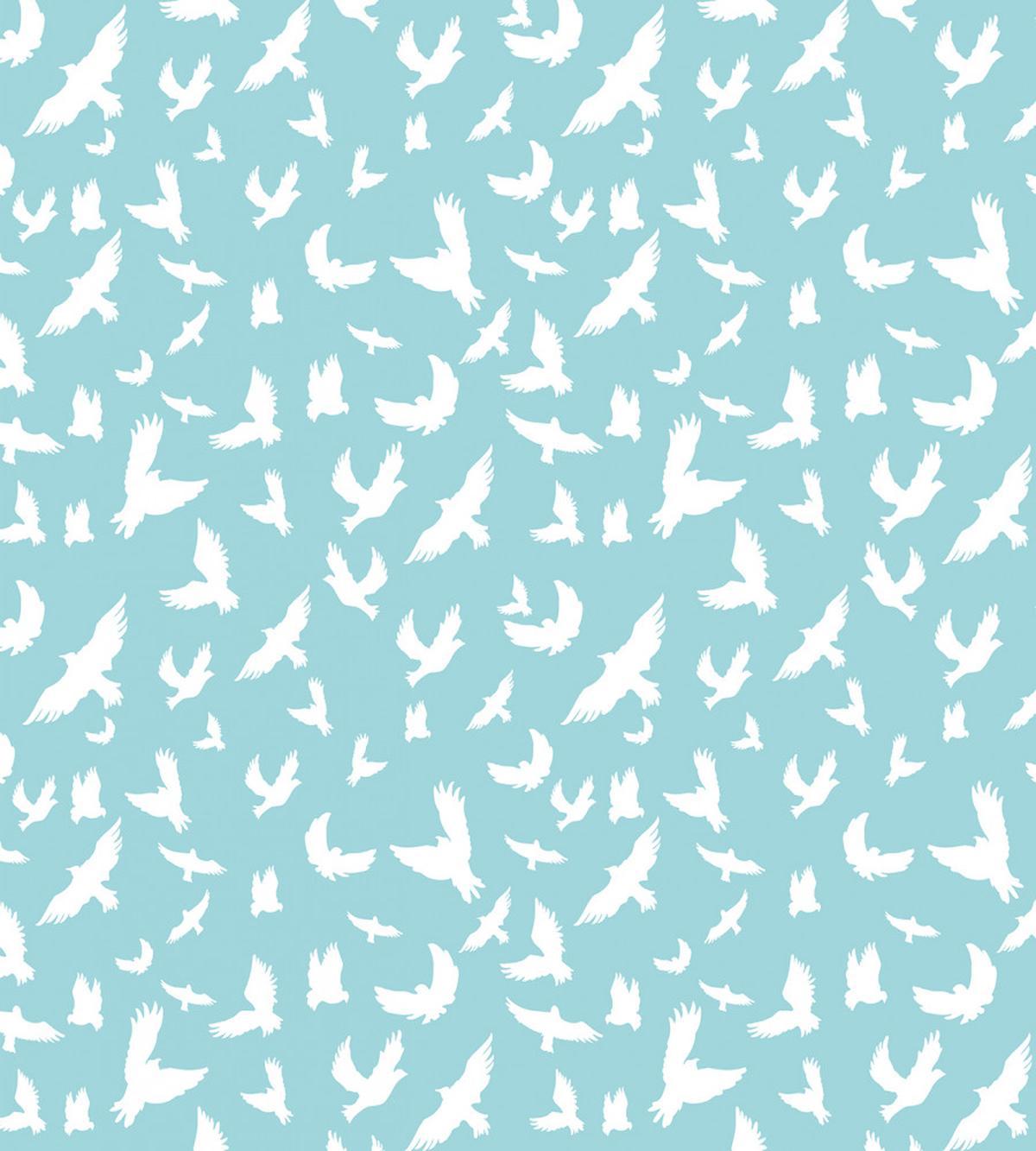 Flying Birds Open Wings — Pattern