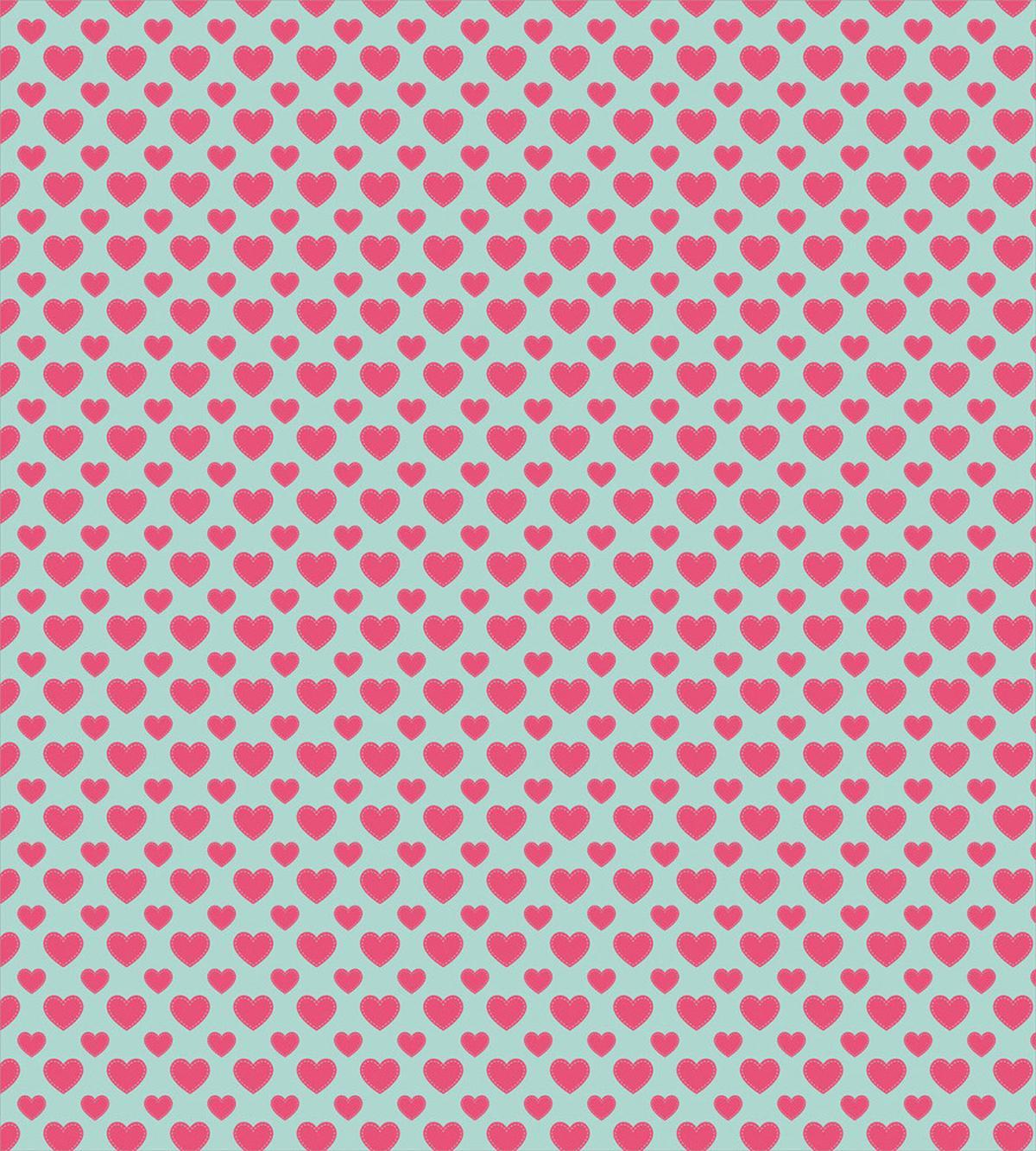 Dash Line Heart — Pattern