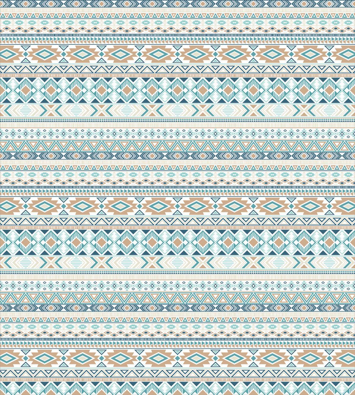 Pastel Tone Geometric Mexican — Pattern
