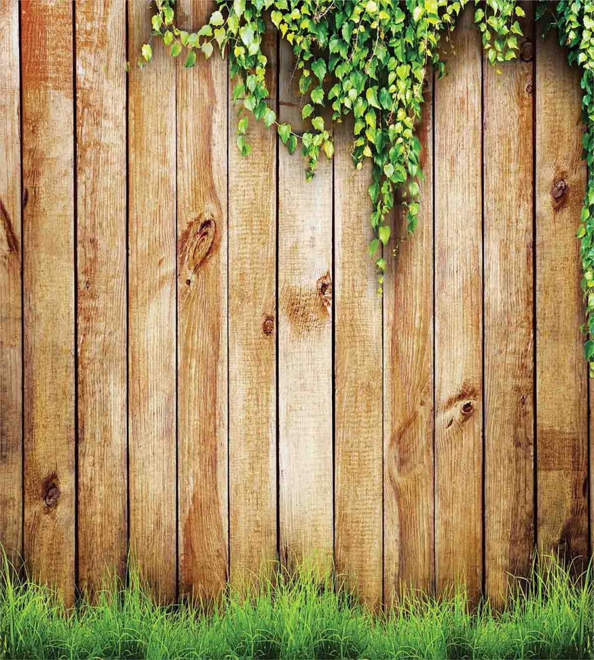 Wooden Garden Fence — Pattern