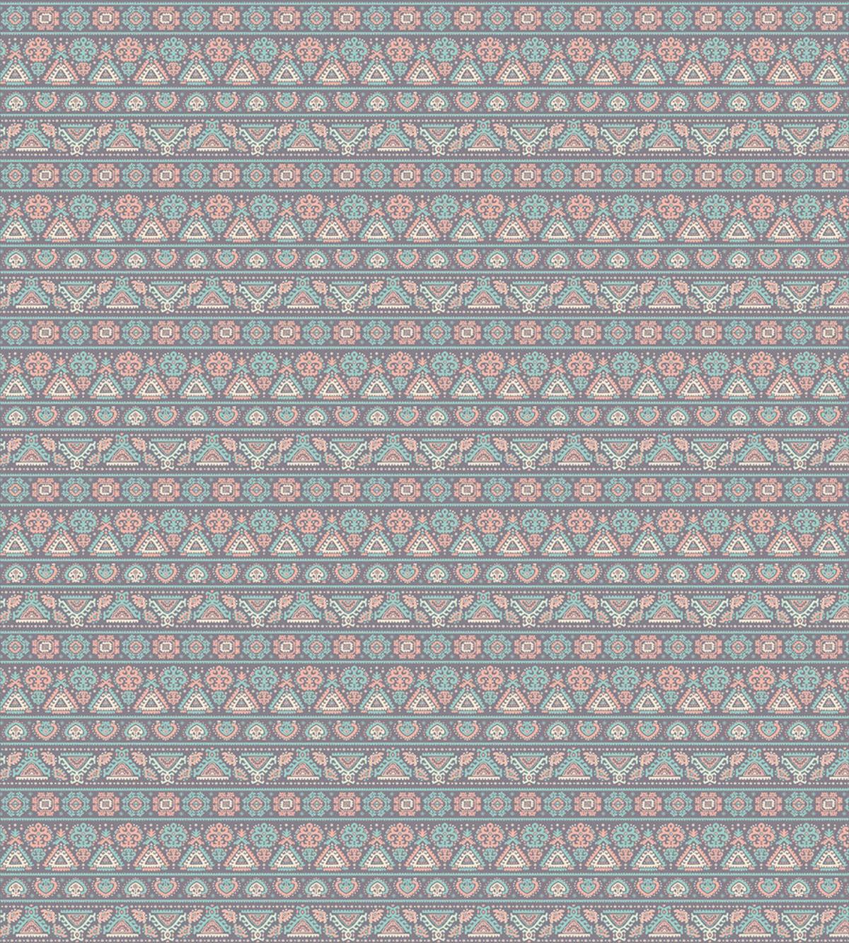 Ethnic Pastel Tones — Pattern