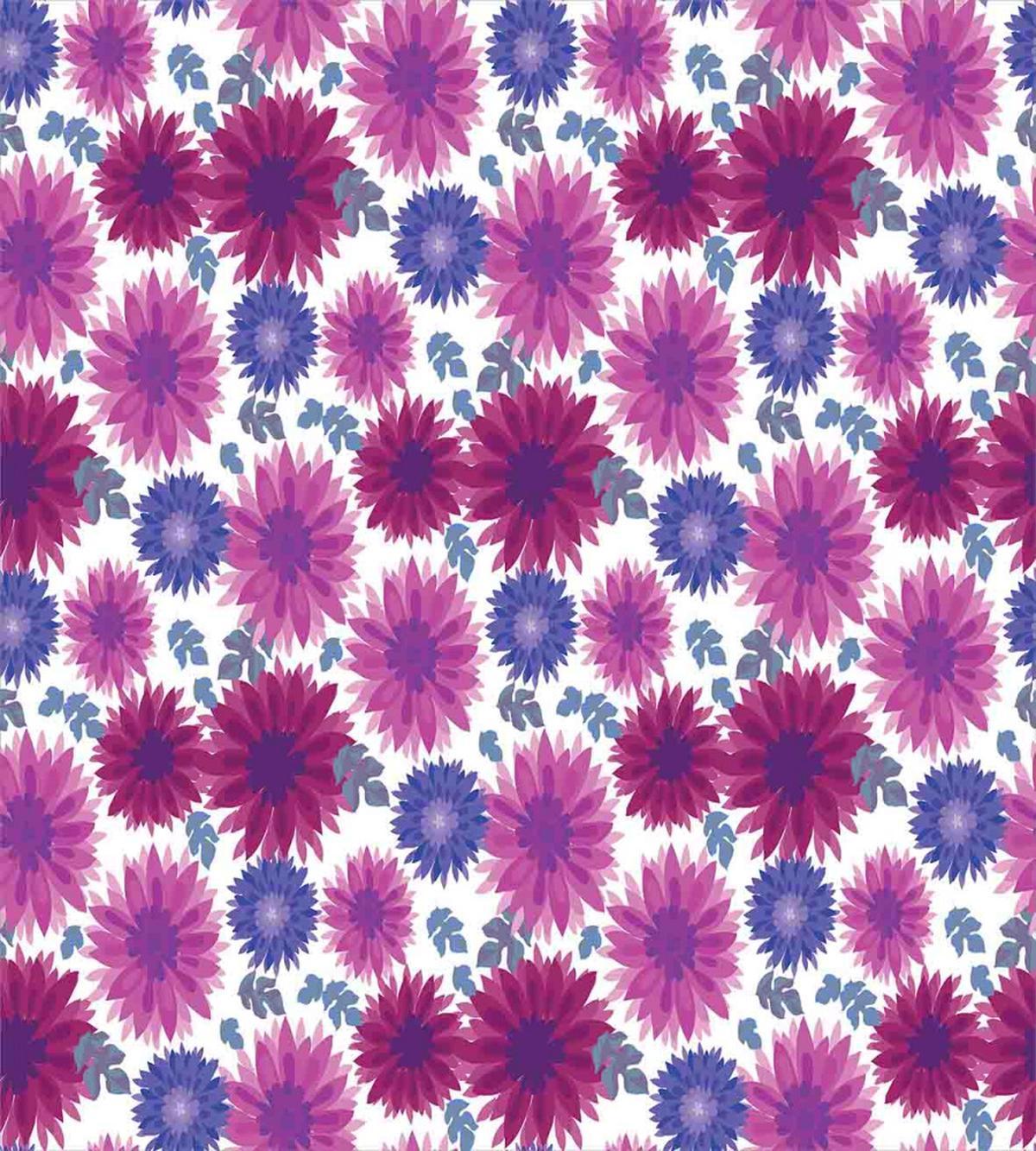 Blooming Fall Flowers — Pattern