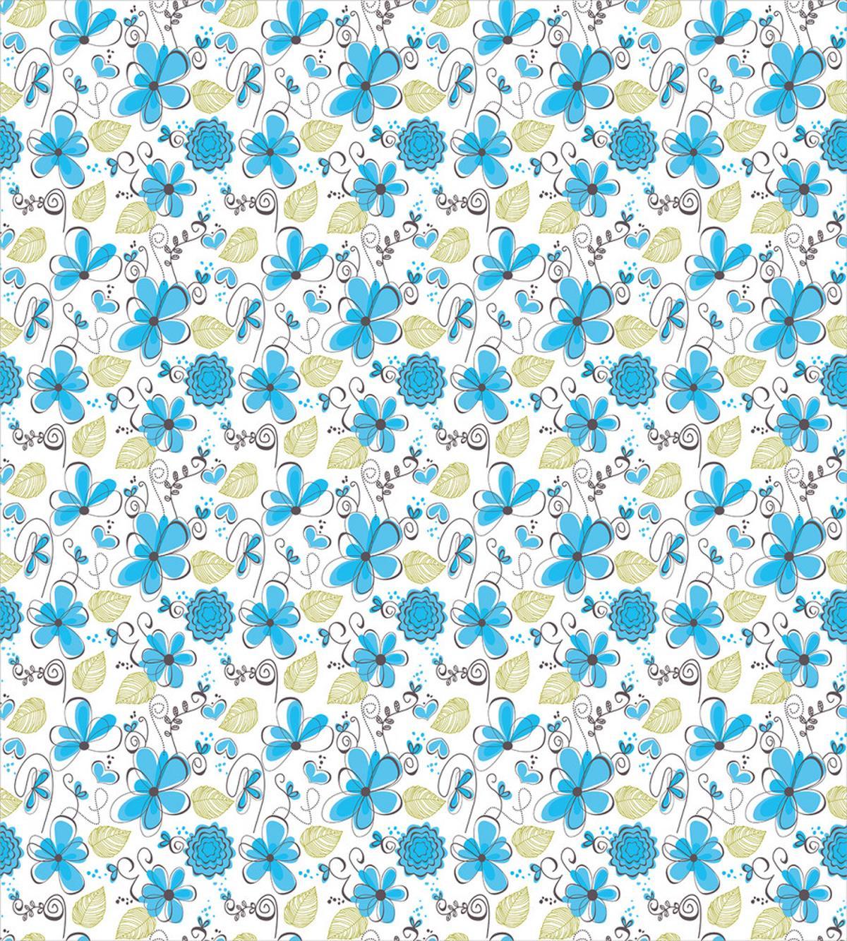 Doodle Hearts Leaves — Pattern