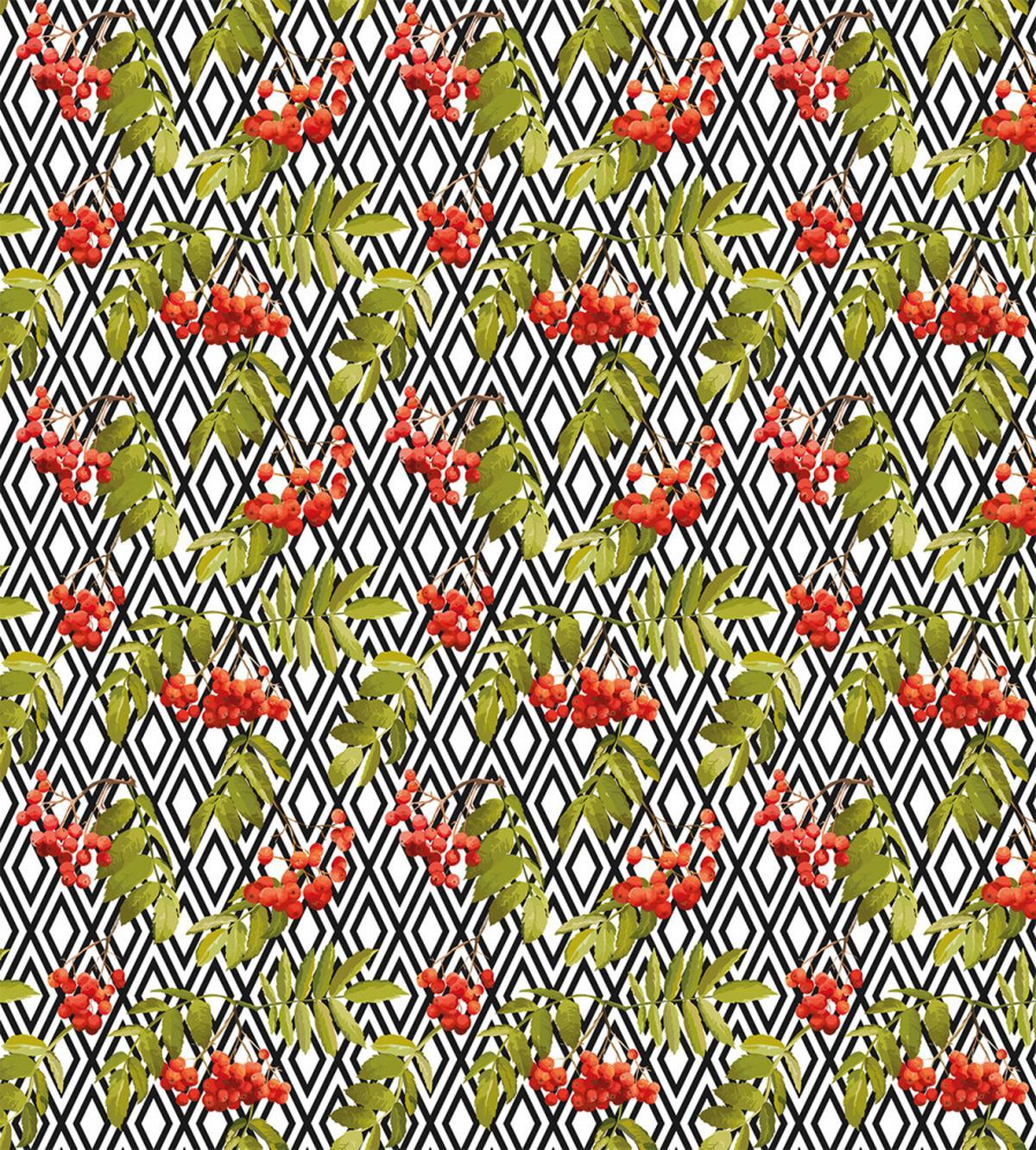 Geometric Vintage Autumn — Pattern
