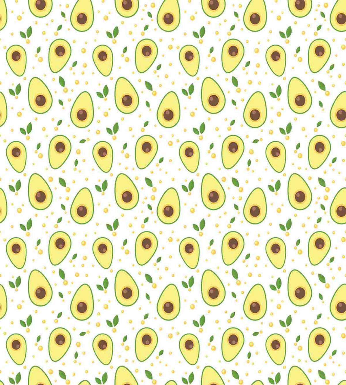 Graphic Avocado Pattern — Pattern