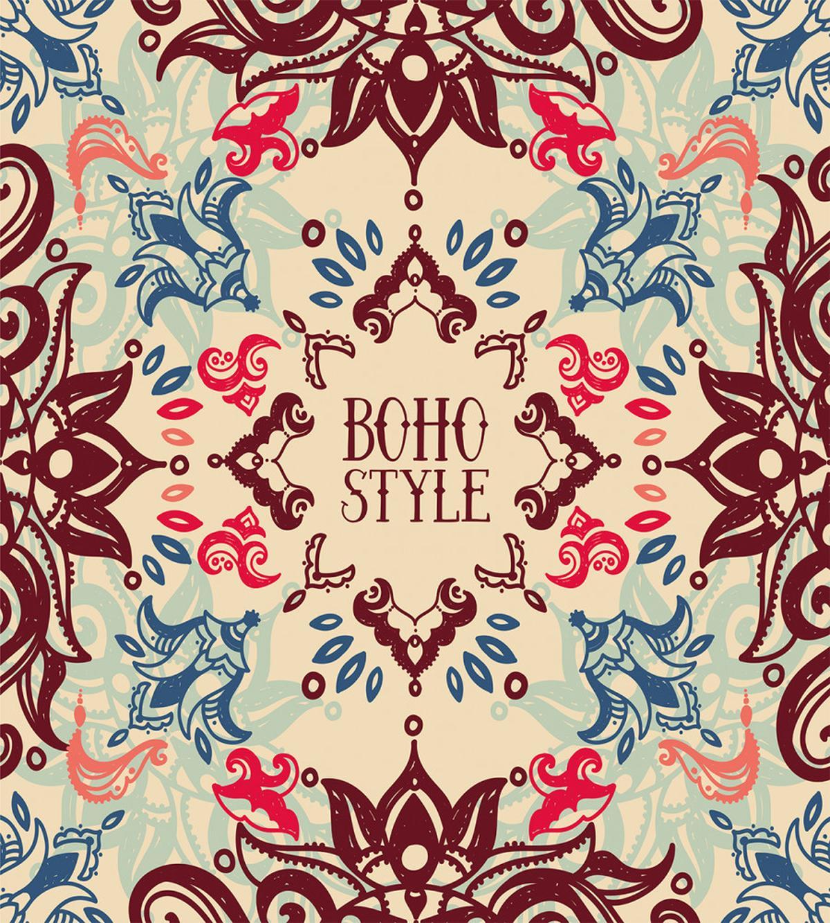 Ornate Floral Ethnic — Pattern