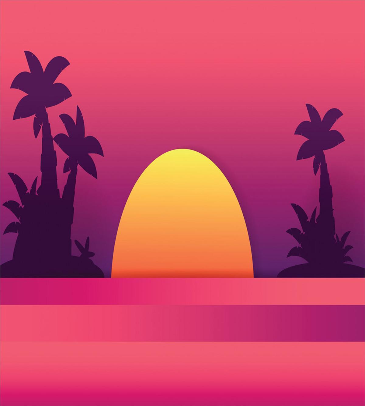 Dramatic and Exotic Scene — Pattern