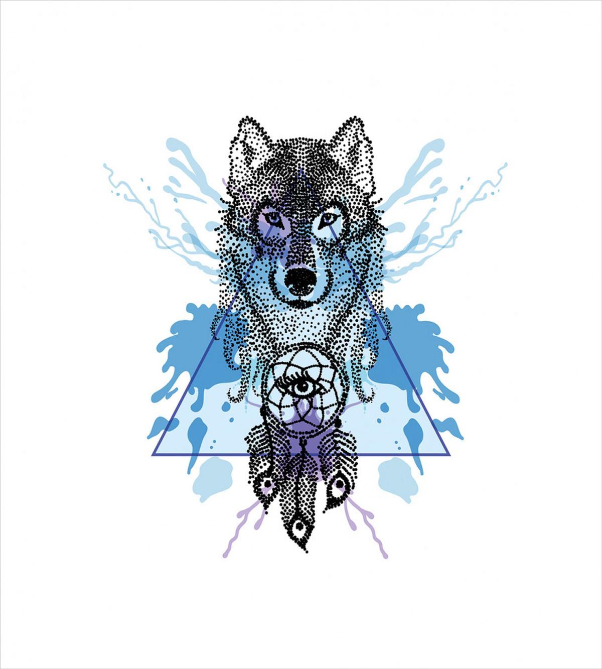 Animal Head Dreamcatcher — Pattern