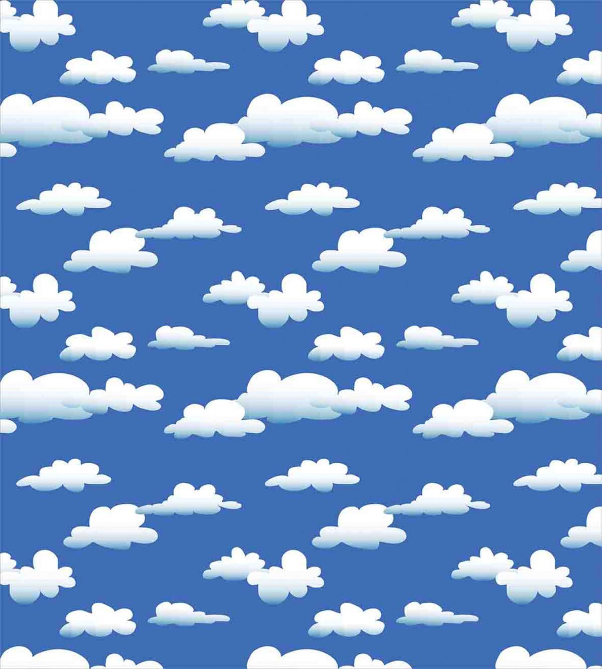 Computer Drawn Clouds — Pattern