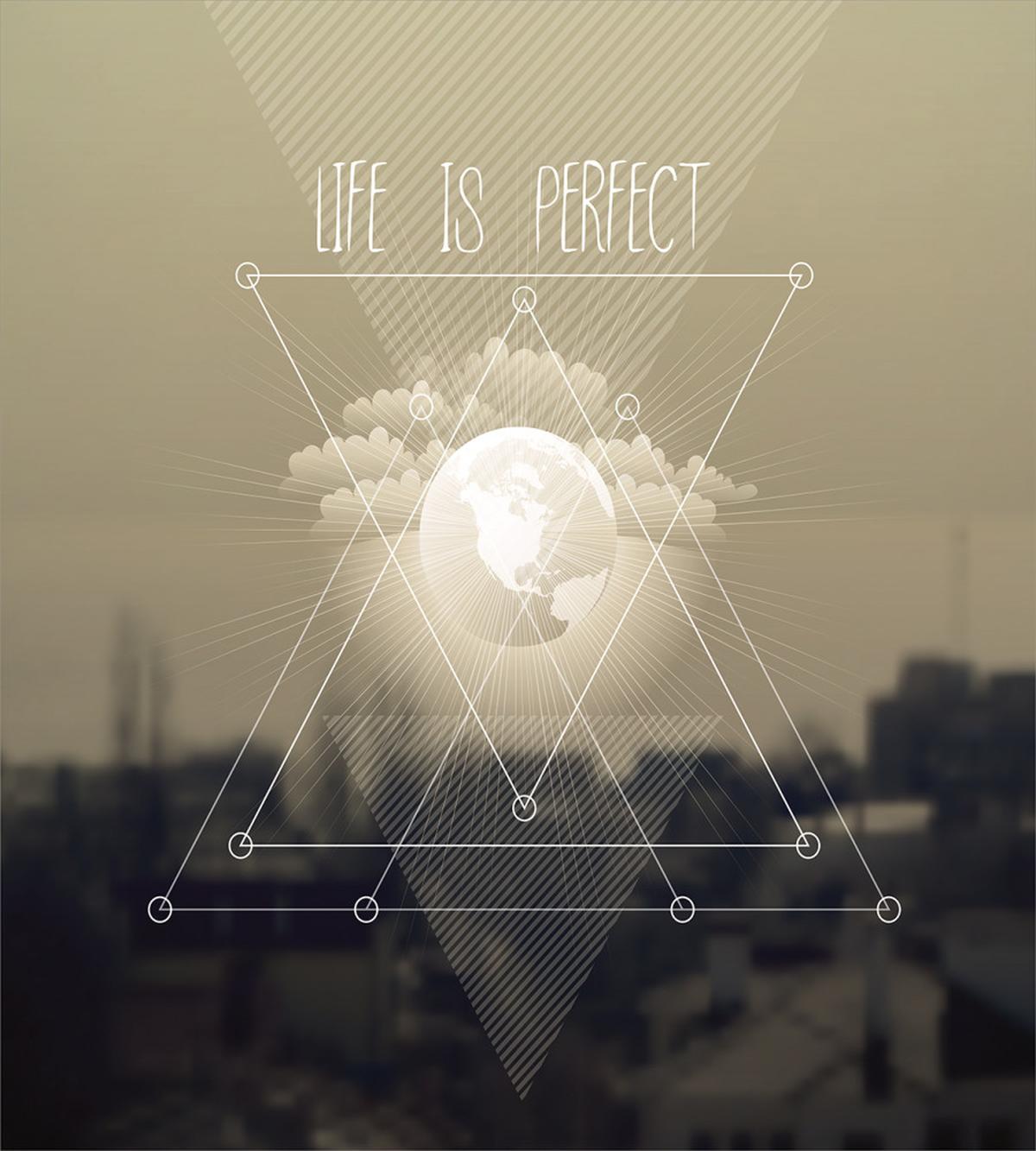 Life Is Perfect Vintage — Pattern