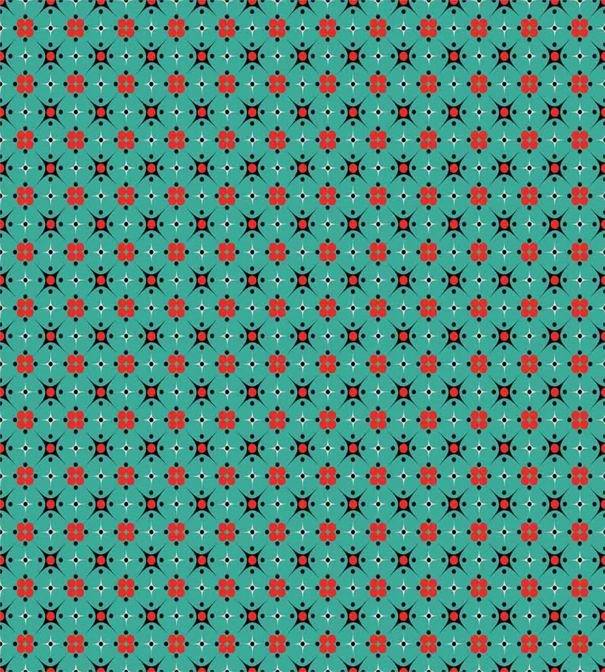 Geometric Retro Motifs — Pattern