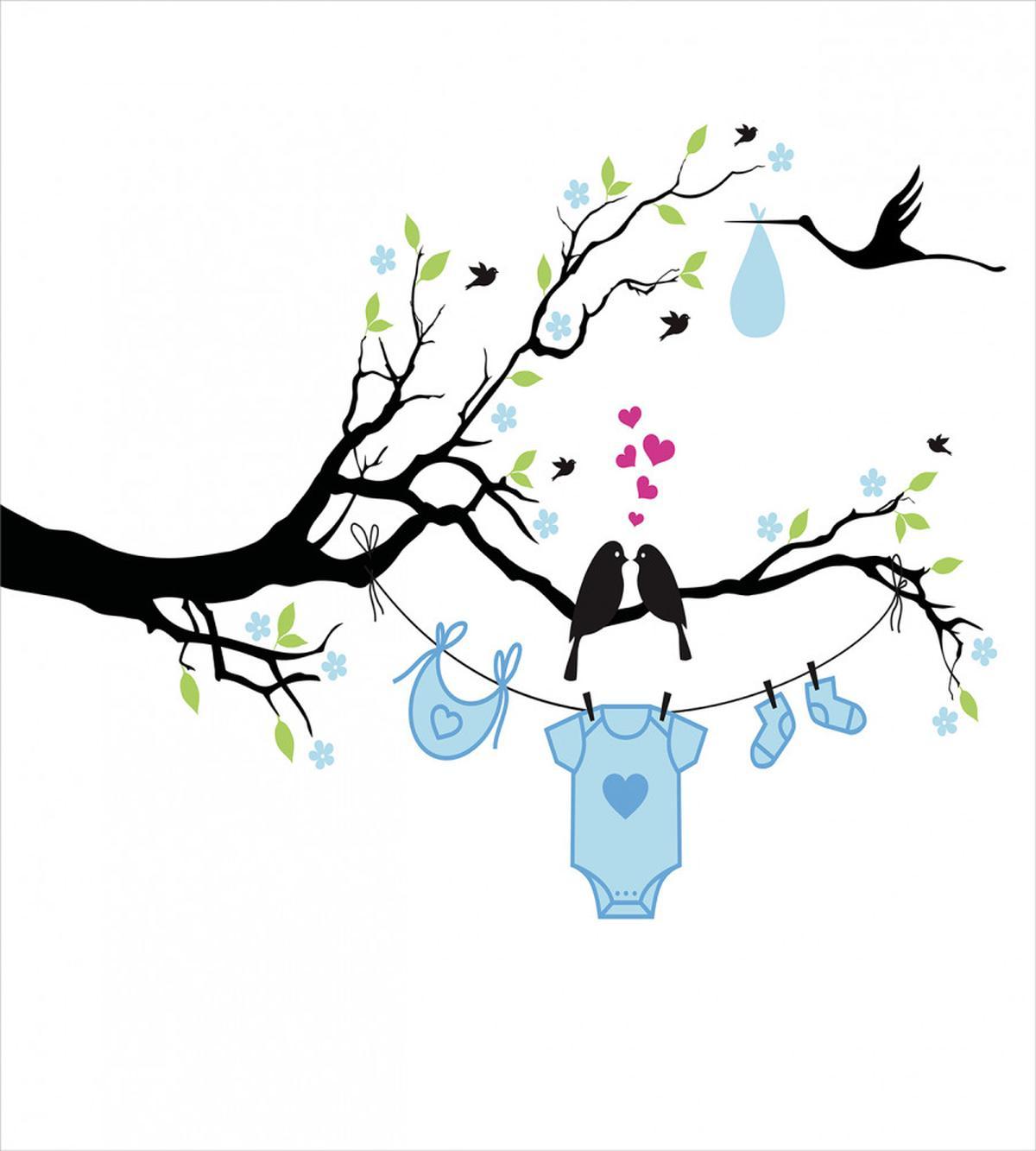Birds Child Clothes — Pattern