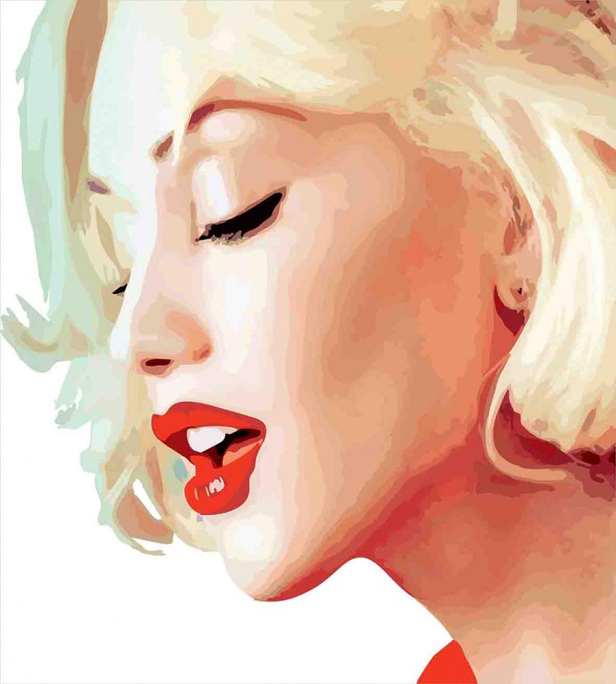Blonde Girl Woman Figure — Pattern