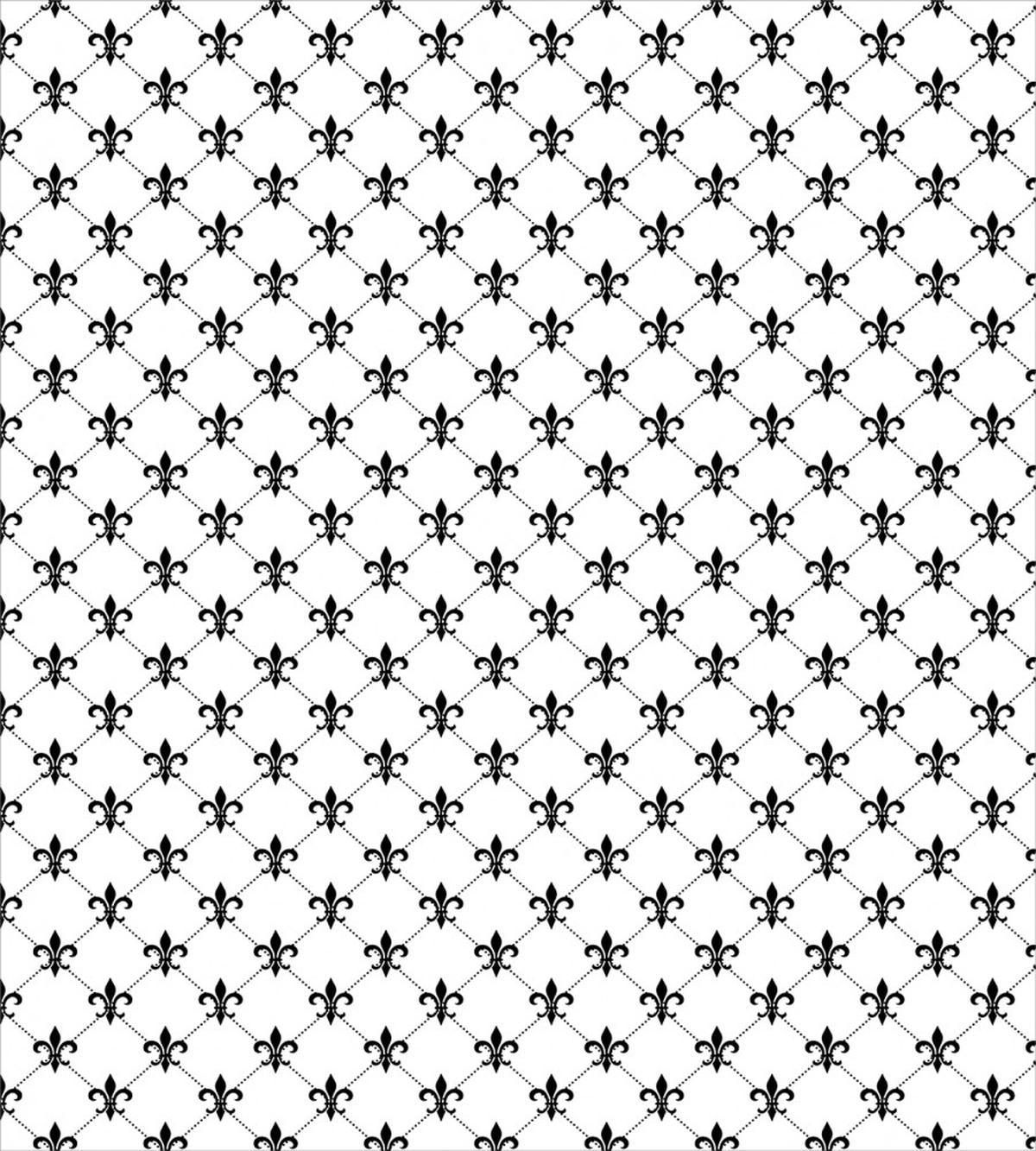 Abstract Lily Dots — Pattern