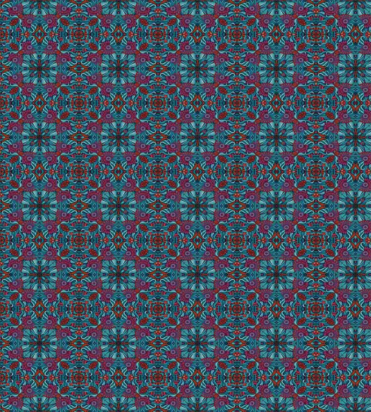 Ornamental Swirls Curls — Pattern