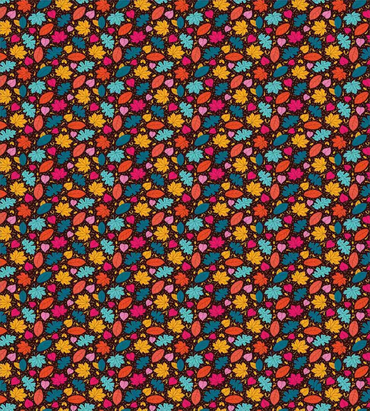 Fall Leaves Maple Oak — Pattern