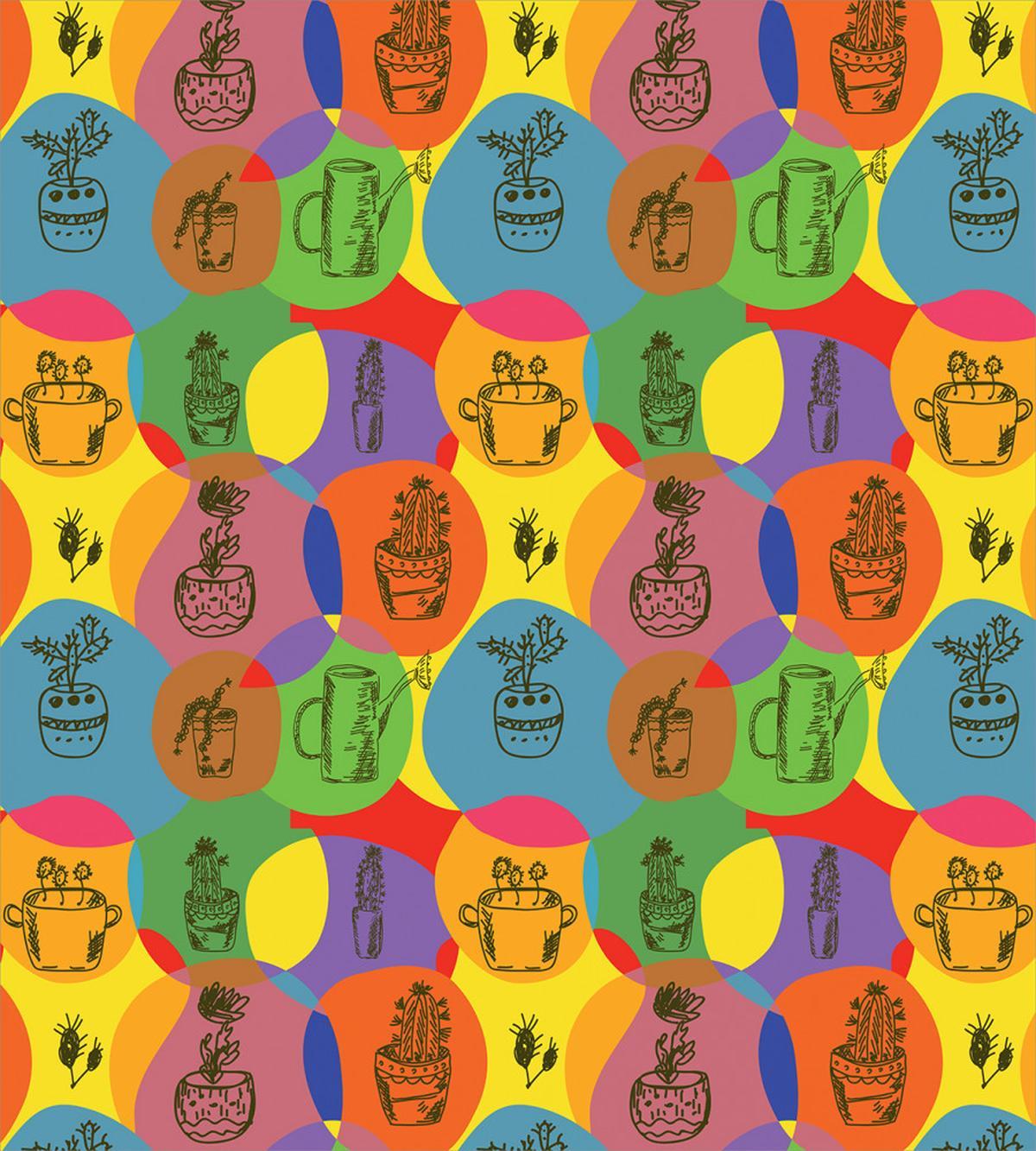 House Plants with Thorn — Pattern