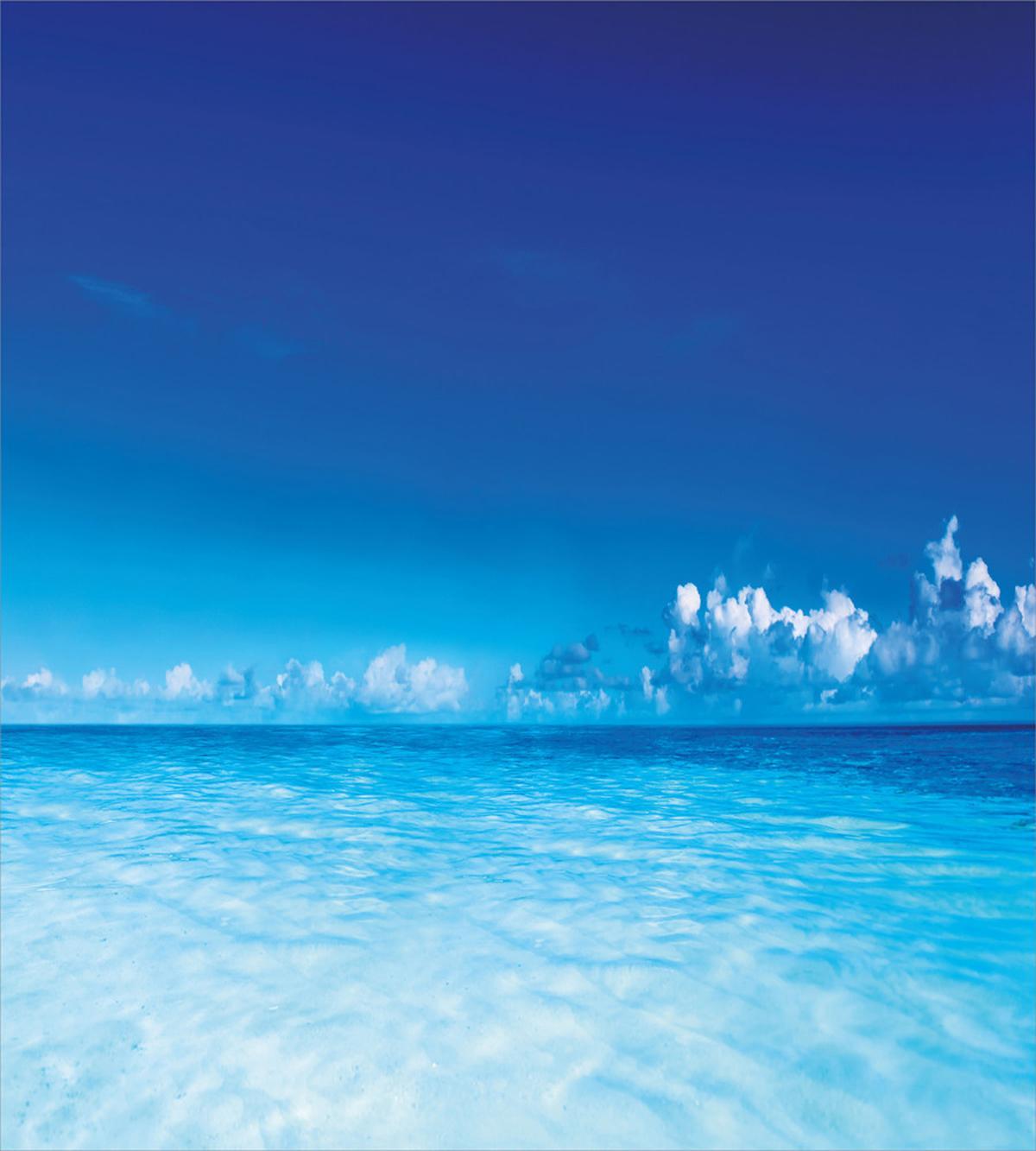 Ocean Beach Sea Scenery — Pattern