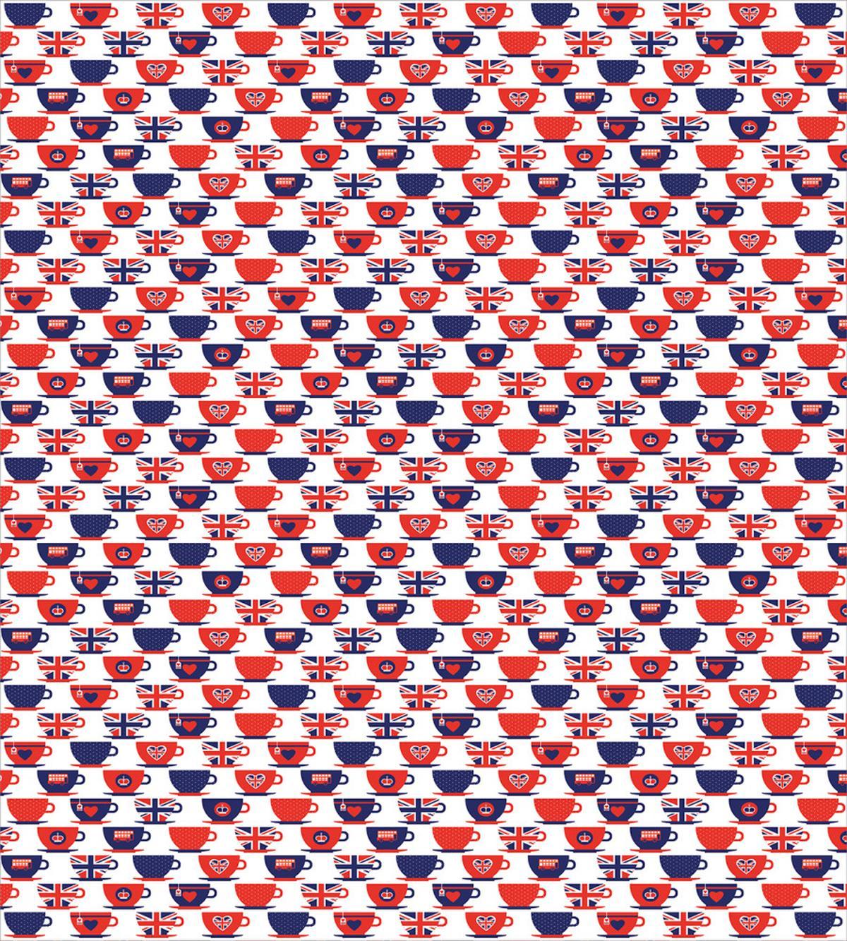 Tea Party Flag Cups — Pattern