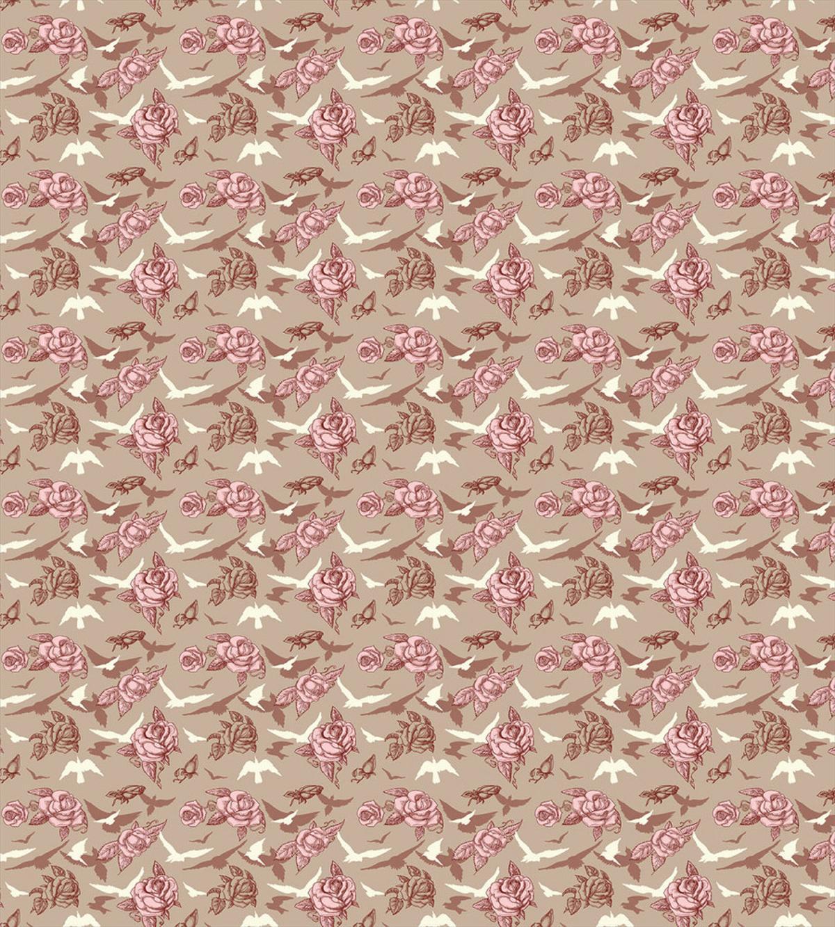 Victorian Style Vintage Rose — Pattern