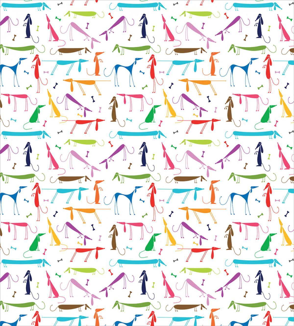 Cartoon Dachshund — Pattern