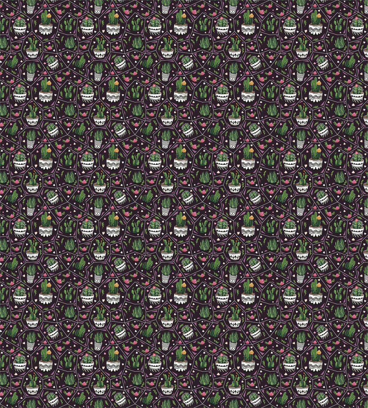 Flowering Succulent Plants — Pattern