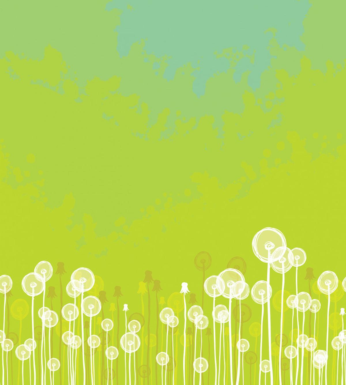 Wild Dandelion Blossoms — Pattern