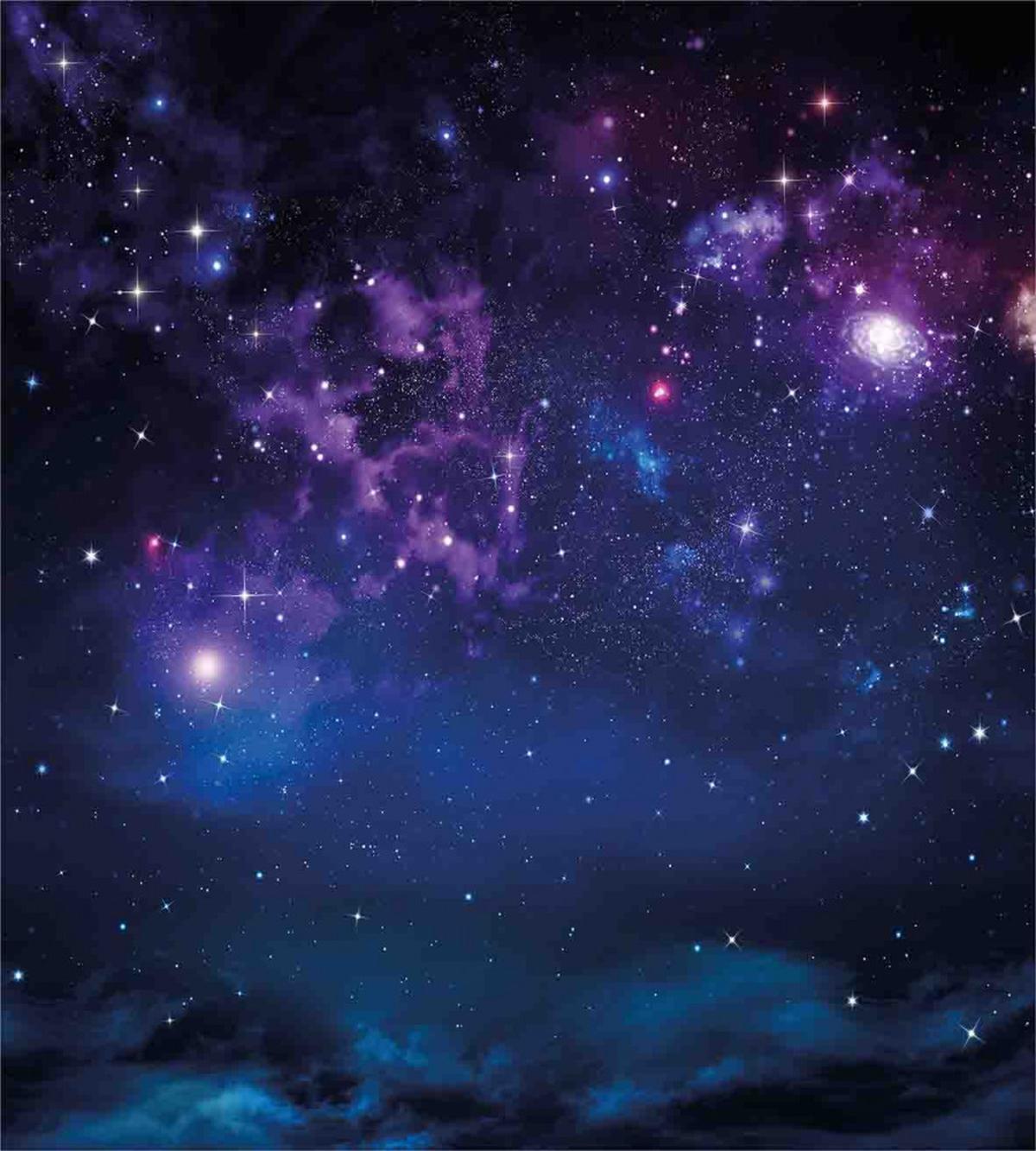 Milky Way Themed Stars — Pattern