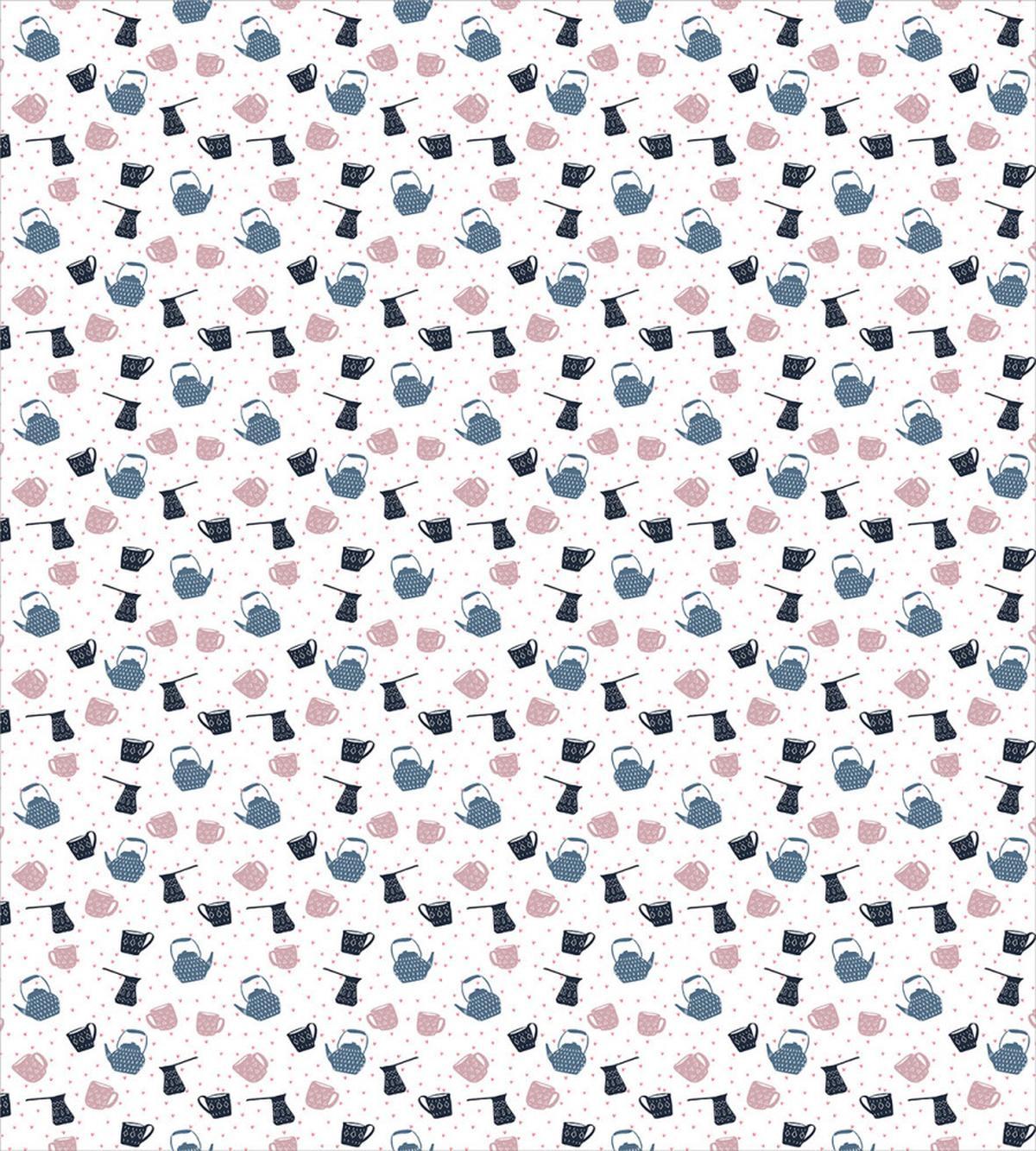 Teapots Coffee Cup Briki — Pattern