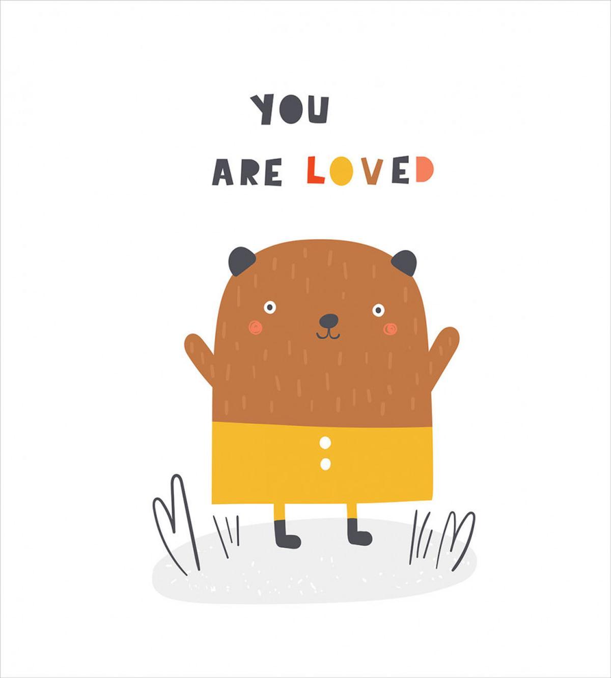You are Loved and Doodle Bear — Pattern
