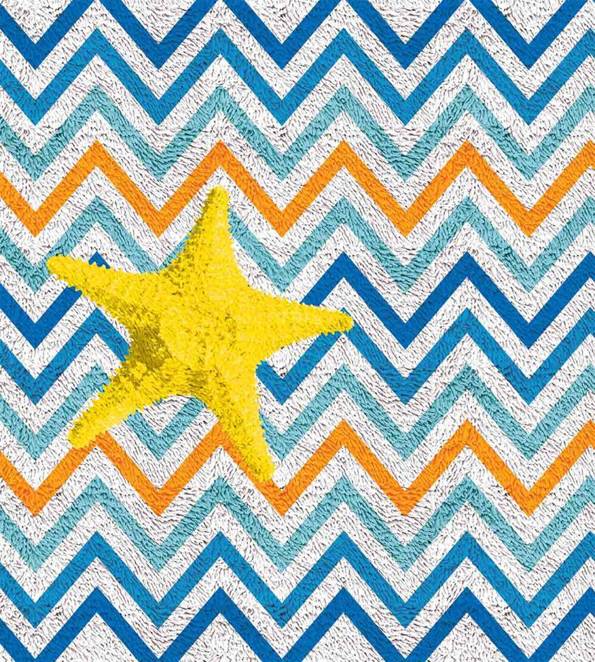 Angled Stripes Starfish — Pattern