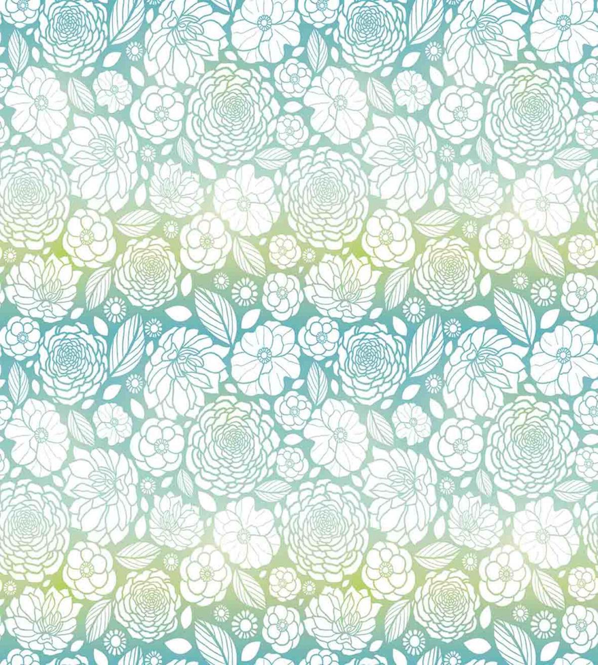 Soft Toned Blossom Petals — Pattern