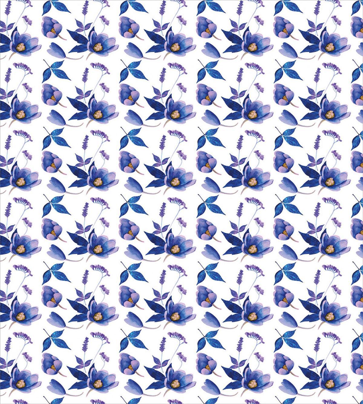 Watercolor Spring Plants — Pattern