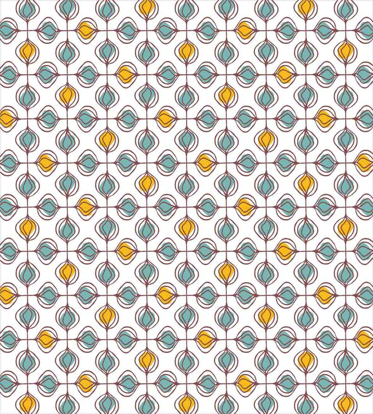 Floral Retro Ornament — Pattern