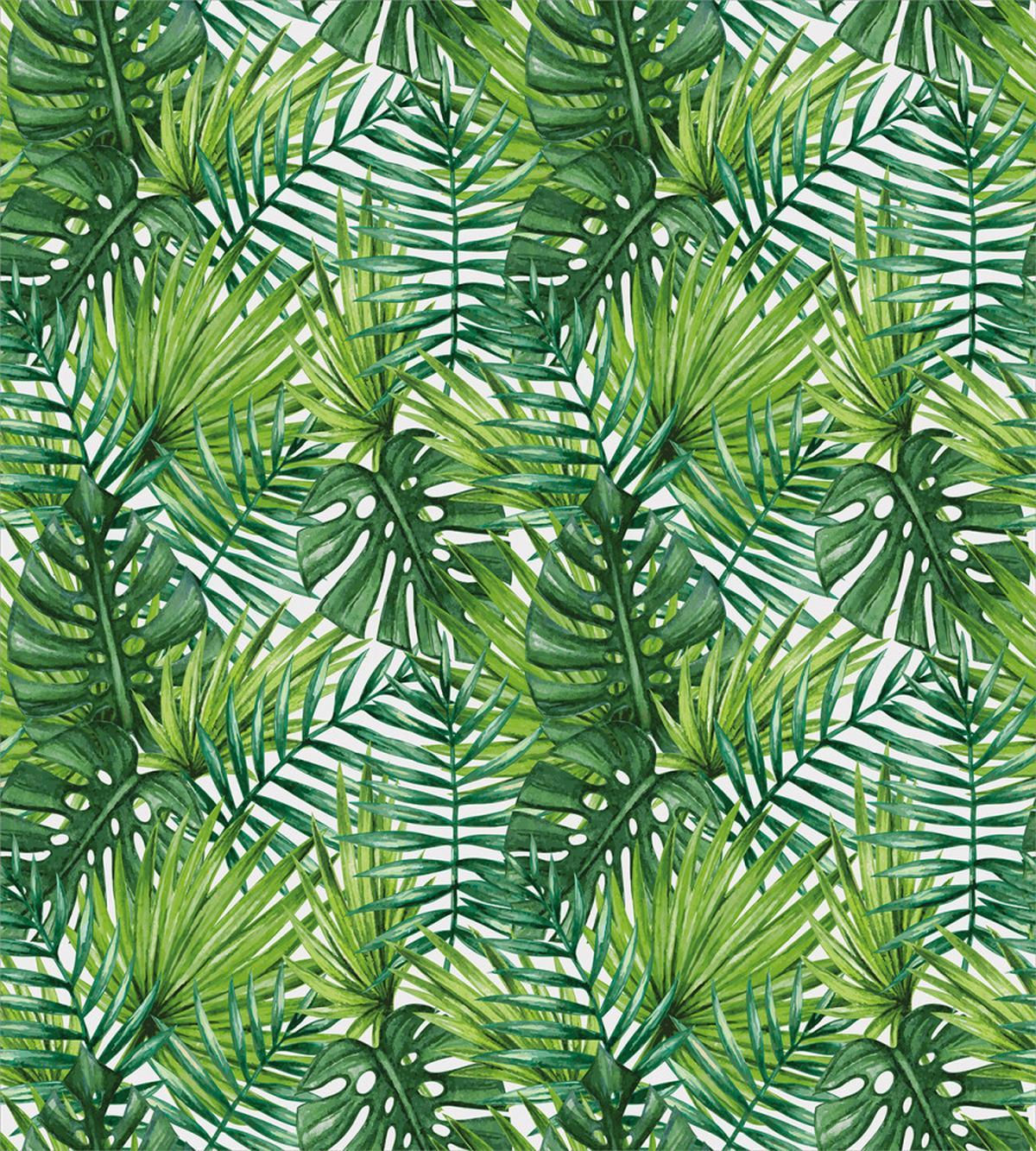 Tree Leaves Watercolor — Pattern