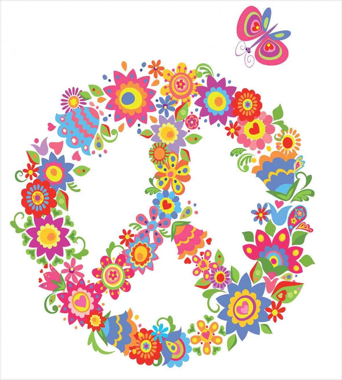 Peace Equality Flower — Pattern