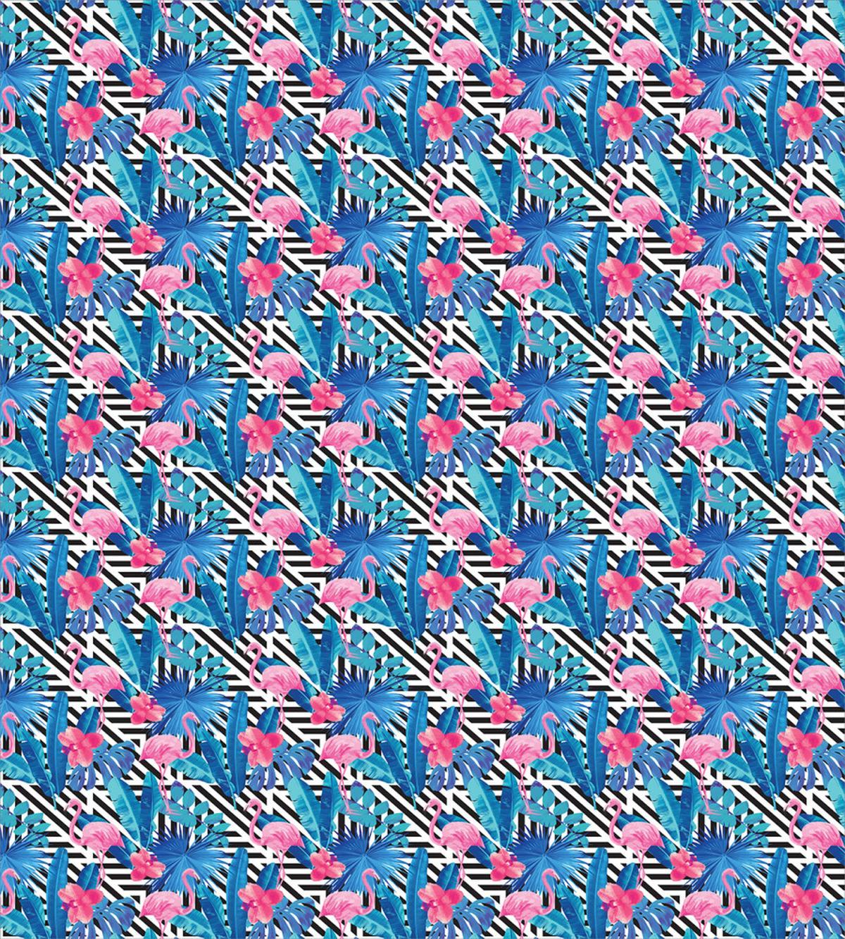 Watercolor Flamingo — Pattern