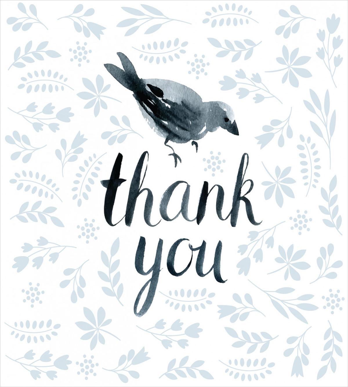 Bird Say Thank You — Pattern