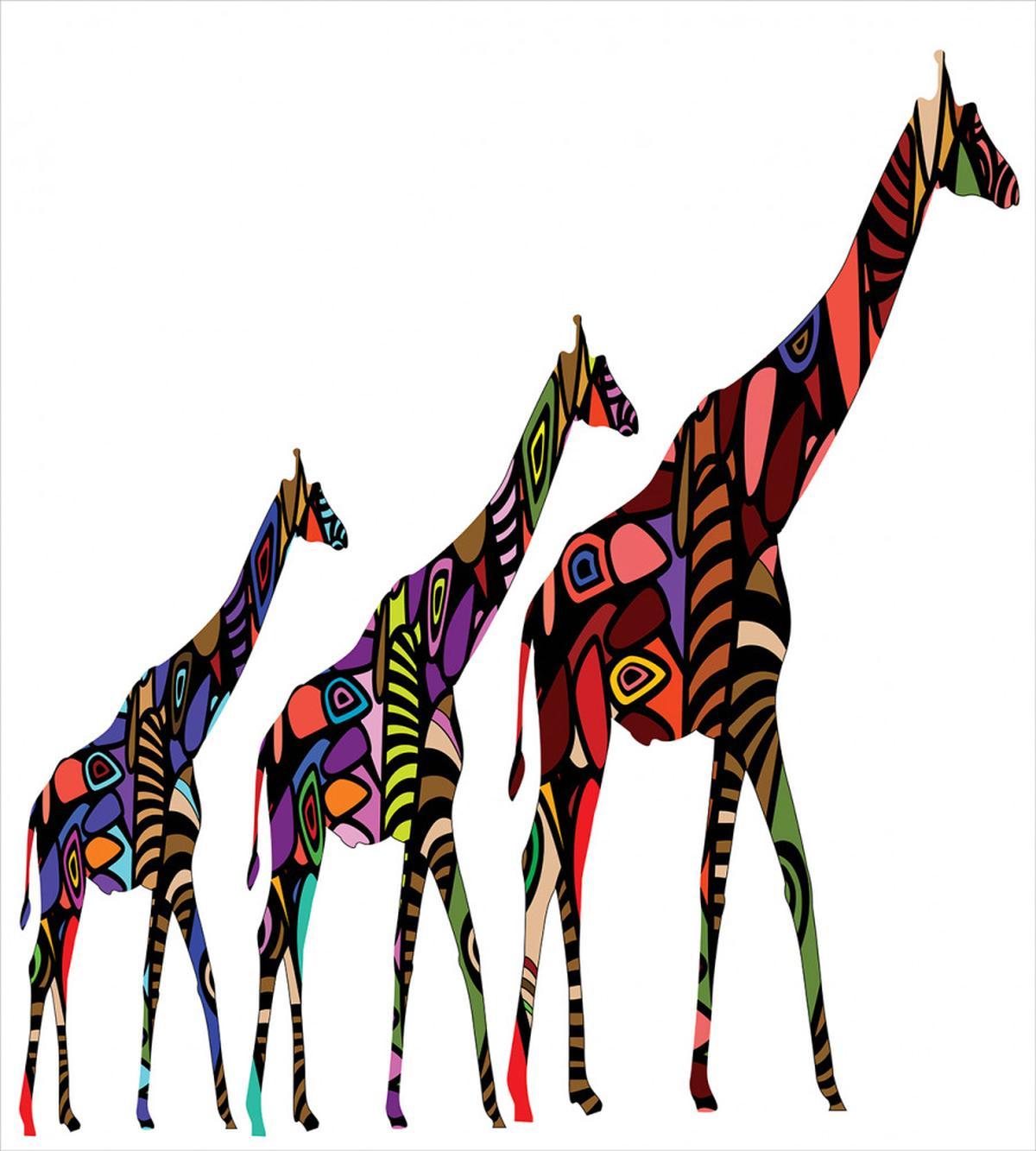 Giraffes — Pattern