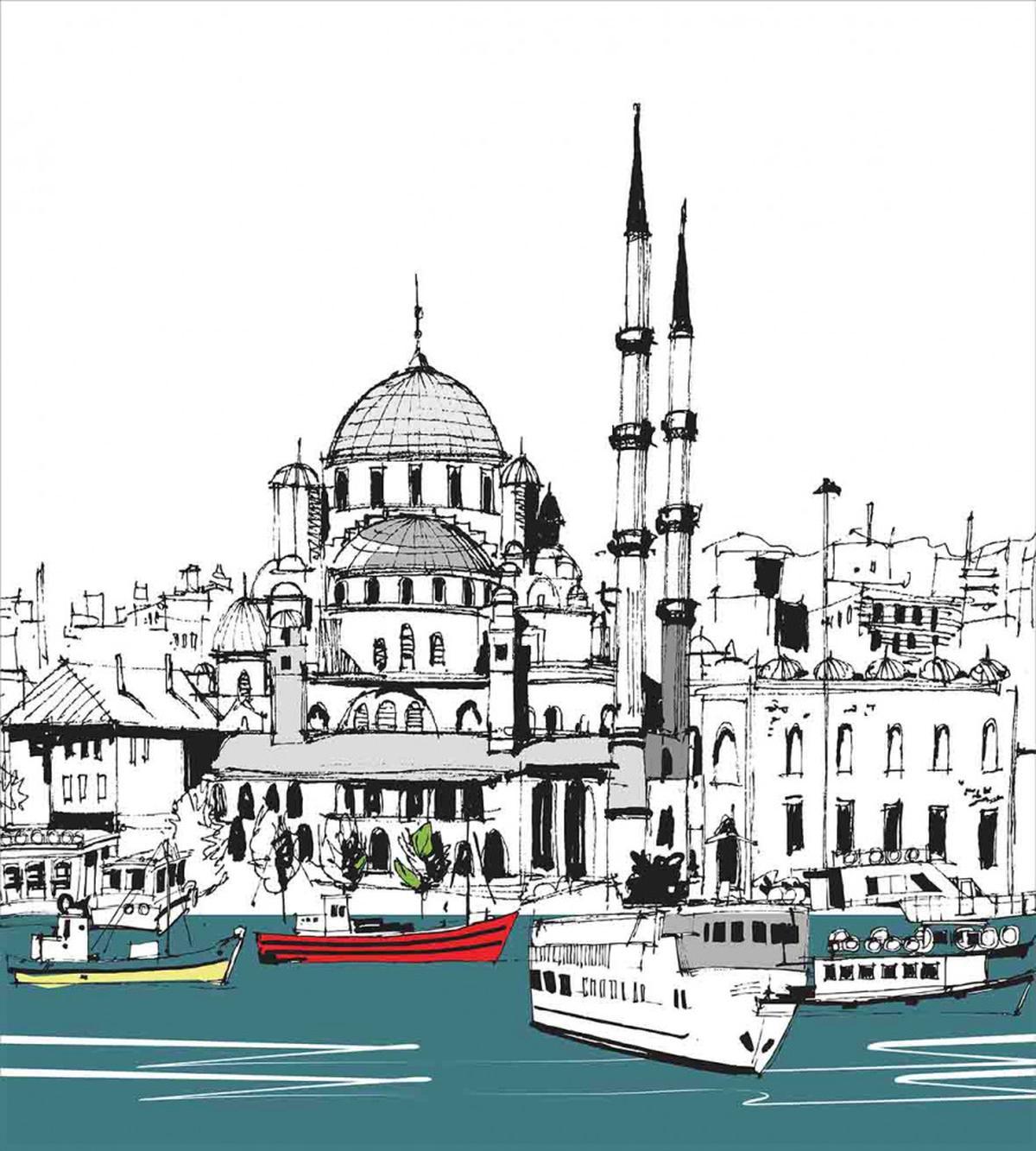 Coastal Town Harbor — Pattern